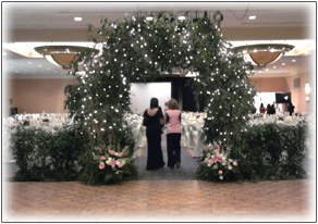 wedding arch rental image